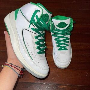 Jordan 2 lucky green